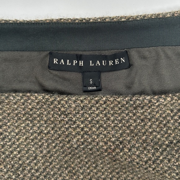 Ralph Lauren Black Label Green Tweed Knit Mini Skirt - Picture 8 of 10